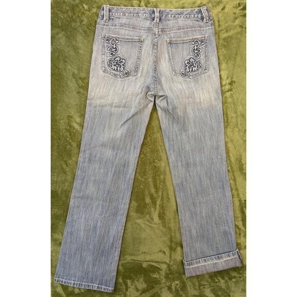 White House Black Market Denim Straight Leg Jeans - Picture 2 of 11